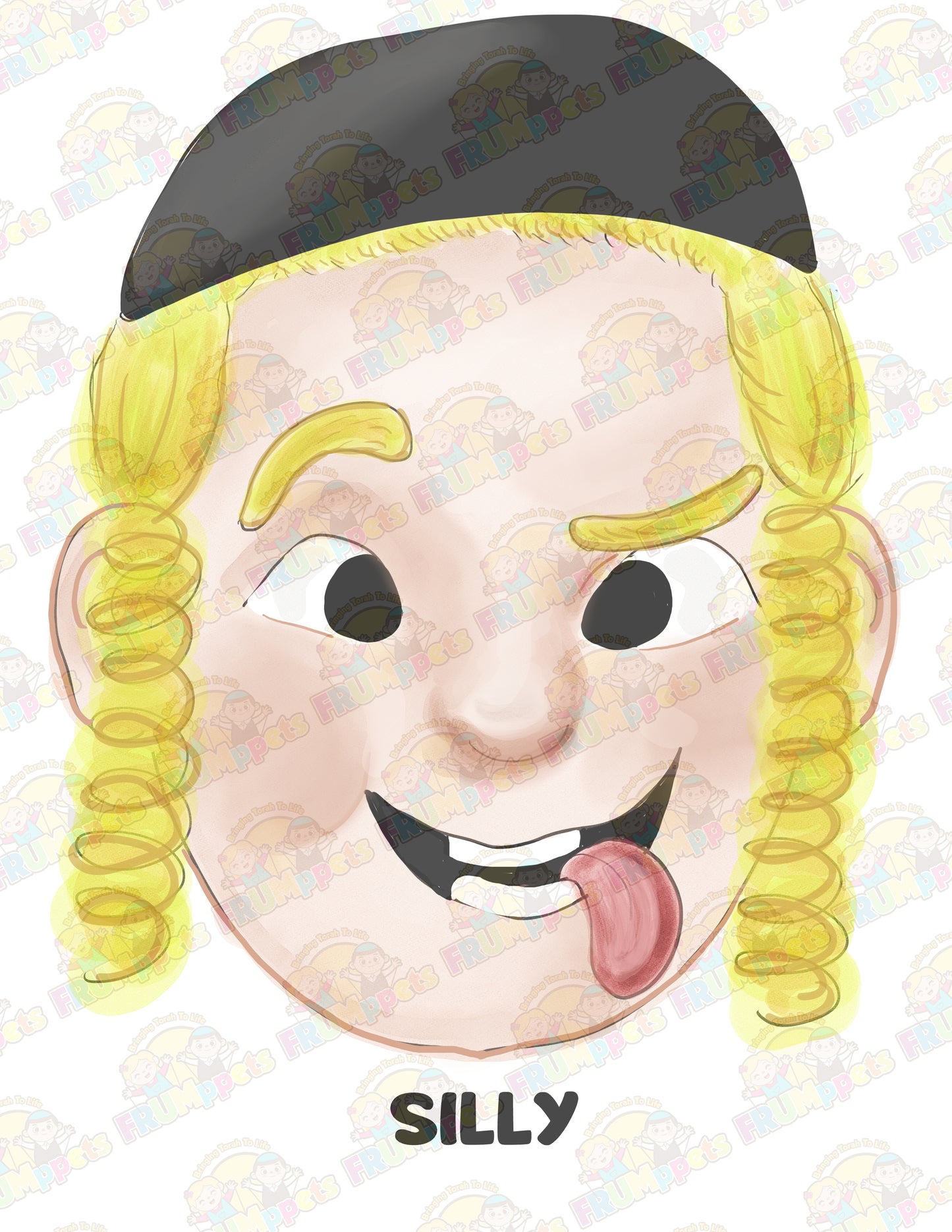 silly chassidish boy 8x10