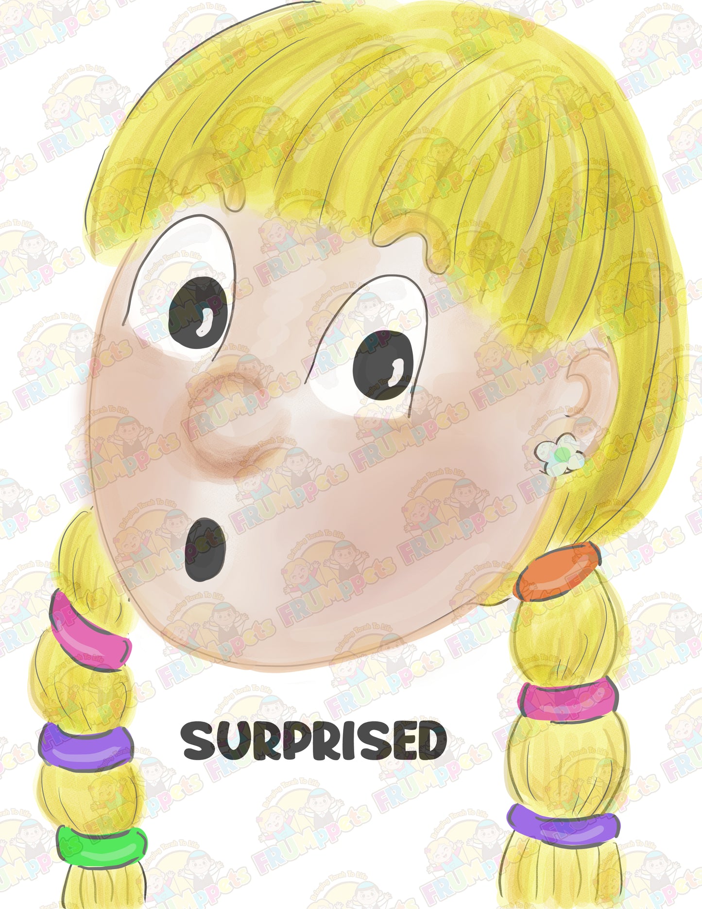 surprised girl 8x10