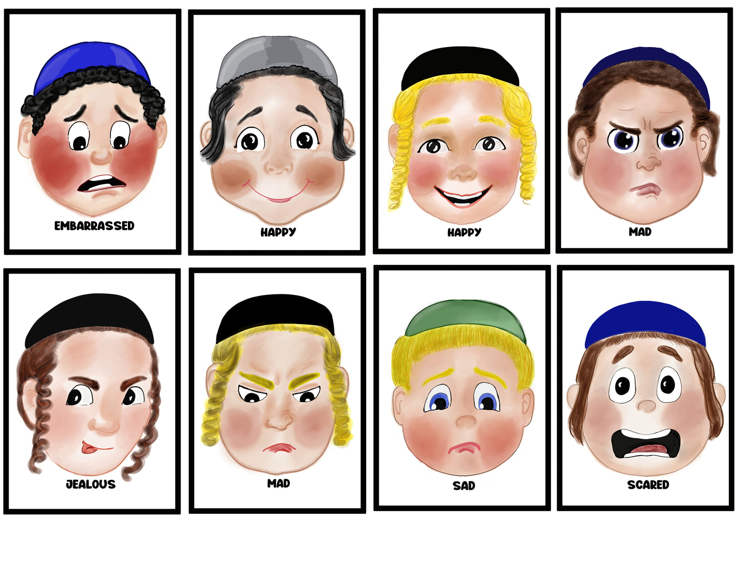 Flashcard pack with Scenarios