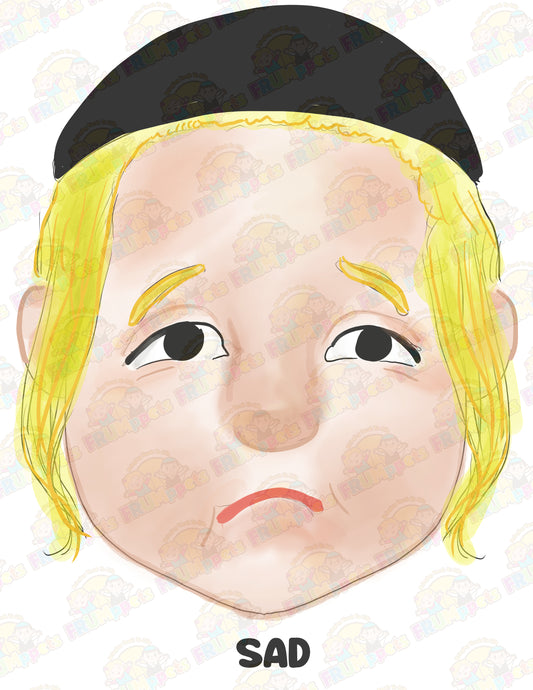 sad chassidish boy 8x10