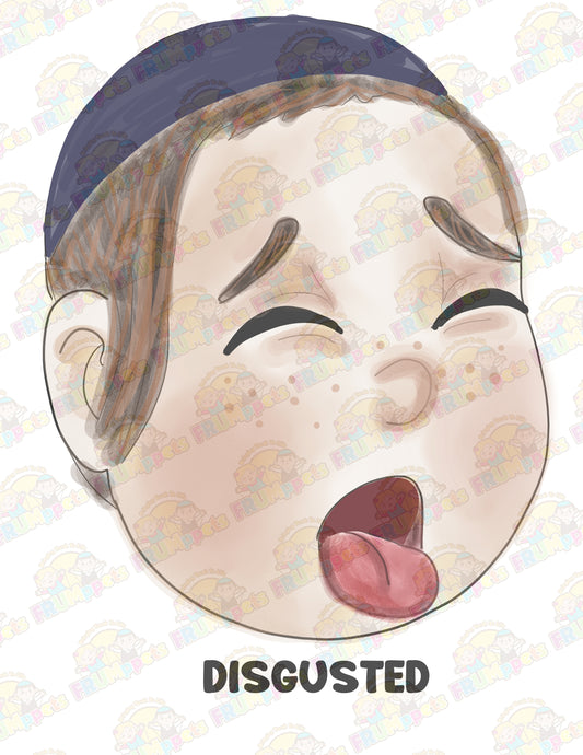 disgusted heimish boy 8x10