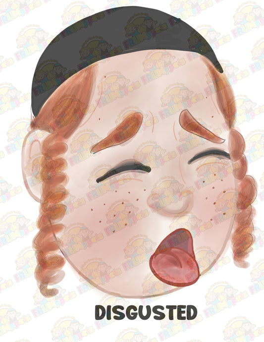 disgusted chassidish boy 8x10