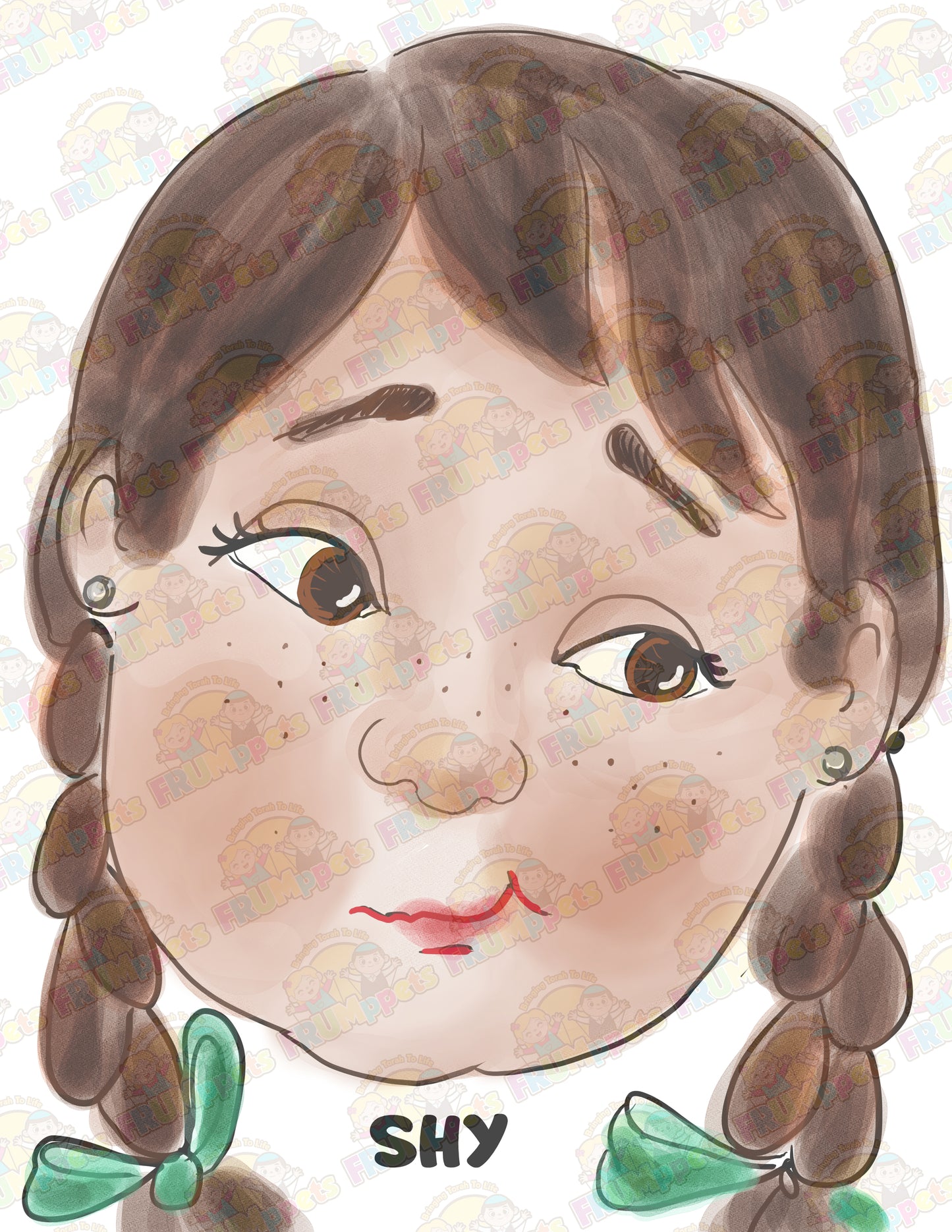 shy girl 8x10