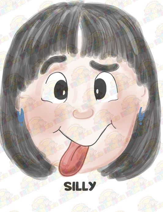 silly girl 8x10